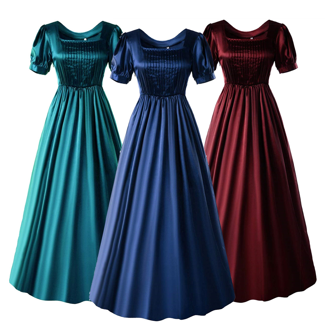 Women'S Accessories Louis Vuitton - Medieval Satin Dress Halloween Cosplay High