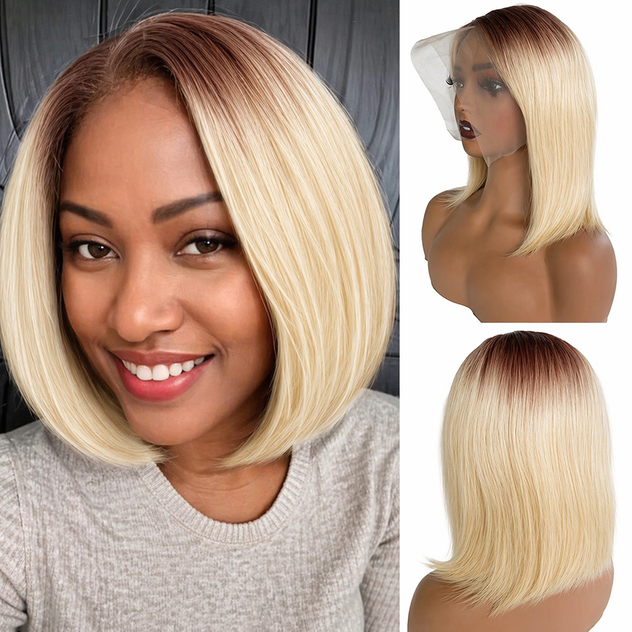Hair Band Elastic - 13×4 HD Lace Front Bob Wig