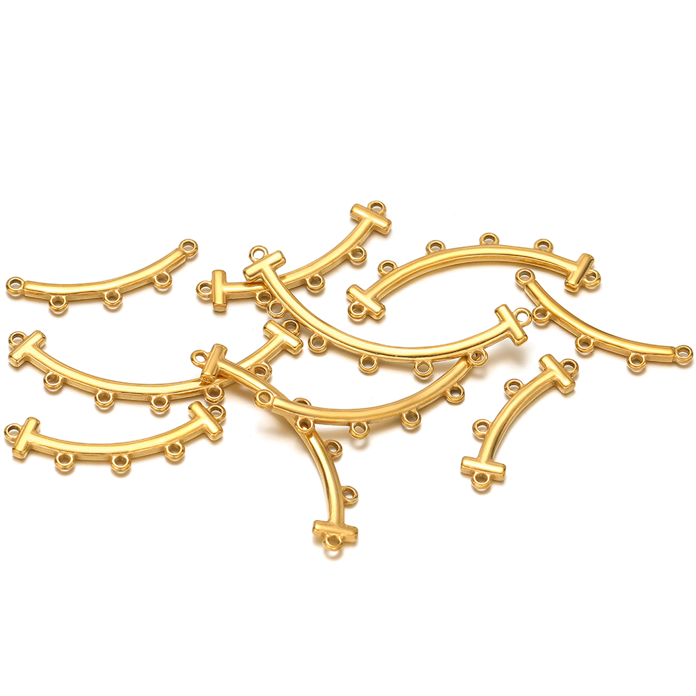 10pcs Stainless Steel Cylinder - Layered Necklace Set ulasan dan harga