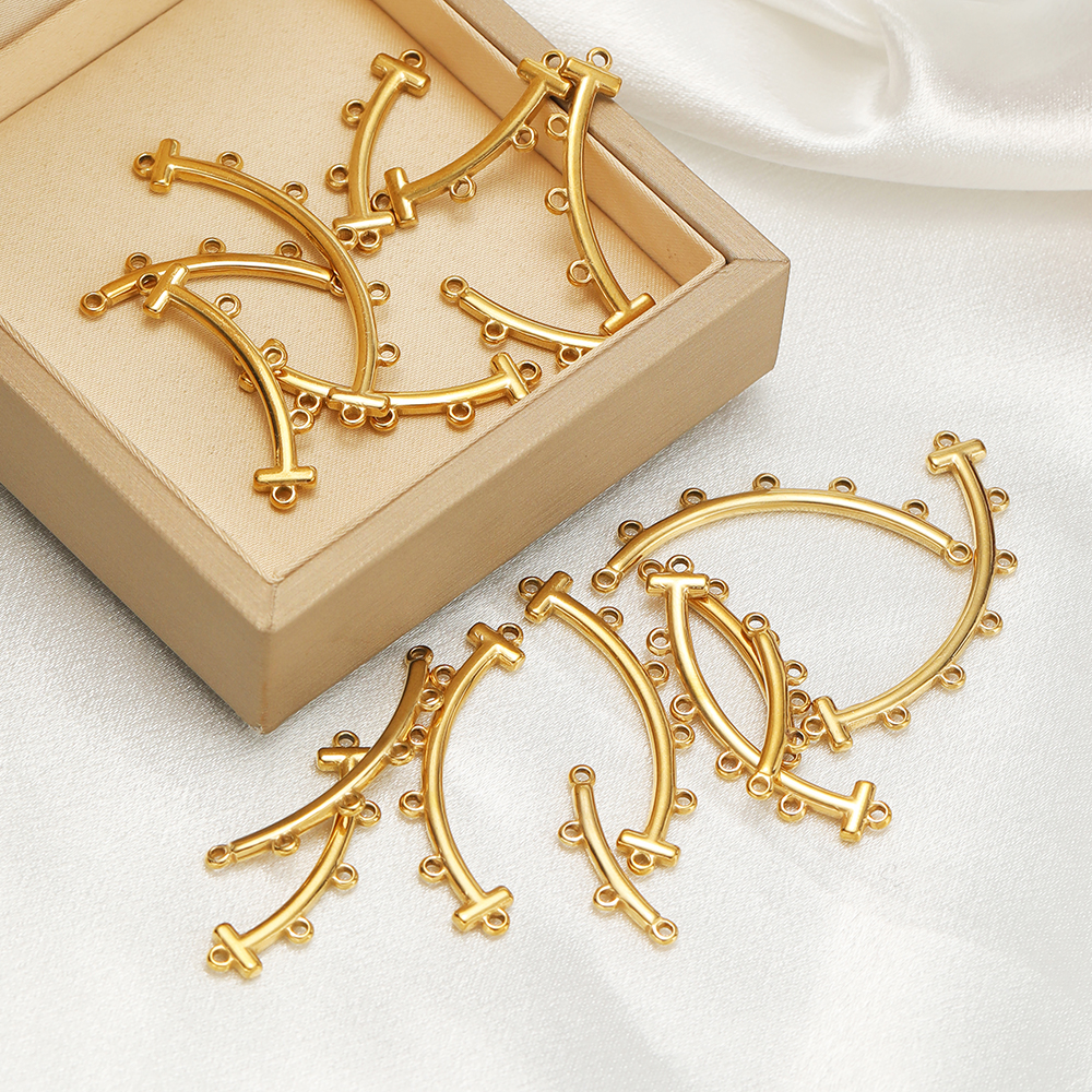 10pcs Stainless Steel Cylinder - Layered Necklace Set ulasan dan harga