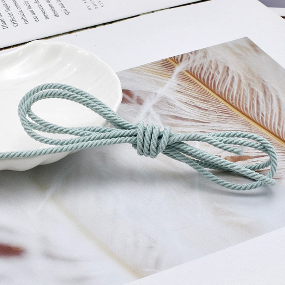 5M/Lot 2.5mm Elastic Rope Brai - Hair Band Elastic ulasan dan harga