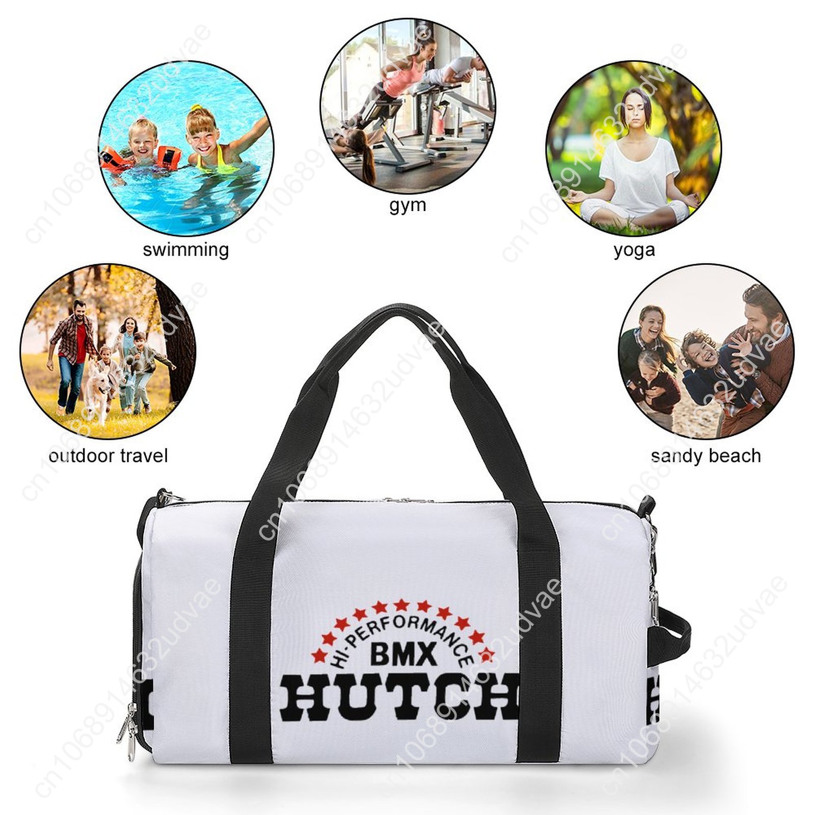 Hutch BMX Logo Gym Bag Vintage - Women Accessories Logo Design ulasan dan harga