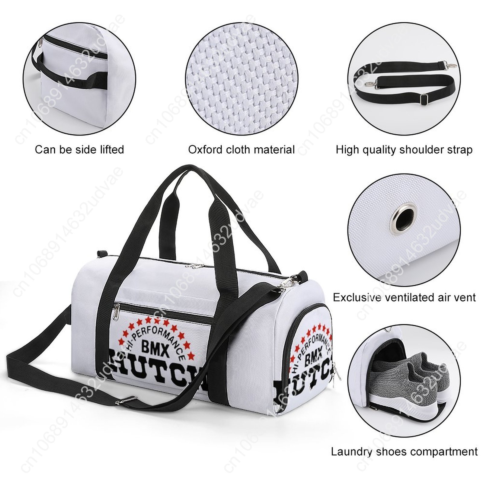Hutch BMX Logo Gym Bag Vintage - Women Accessories Logo Design ulasan dan harga