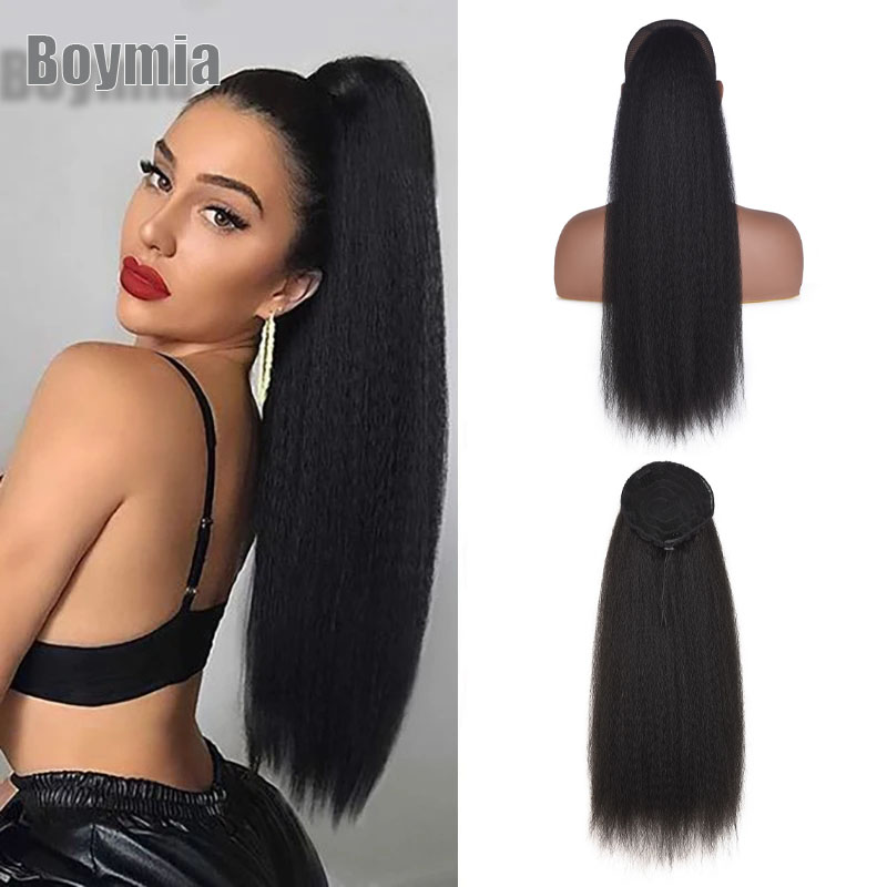 Drawstring Ponytail Hair Exten - Hair Band Elastic ulasan dan harga