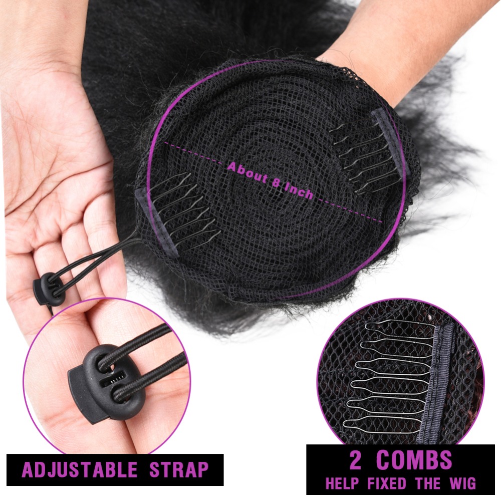 Drawstring Ponytail Hair Exten - Hair Band Elastic ulasan dan harga