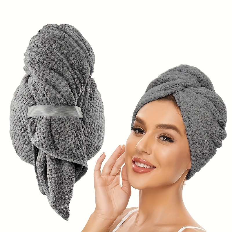 Microfiber Hair Towel Extra La - Hair Band Elastic ulasan dan harga