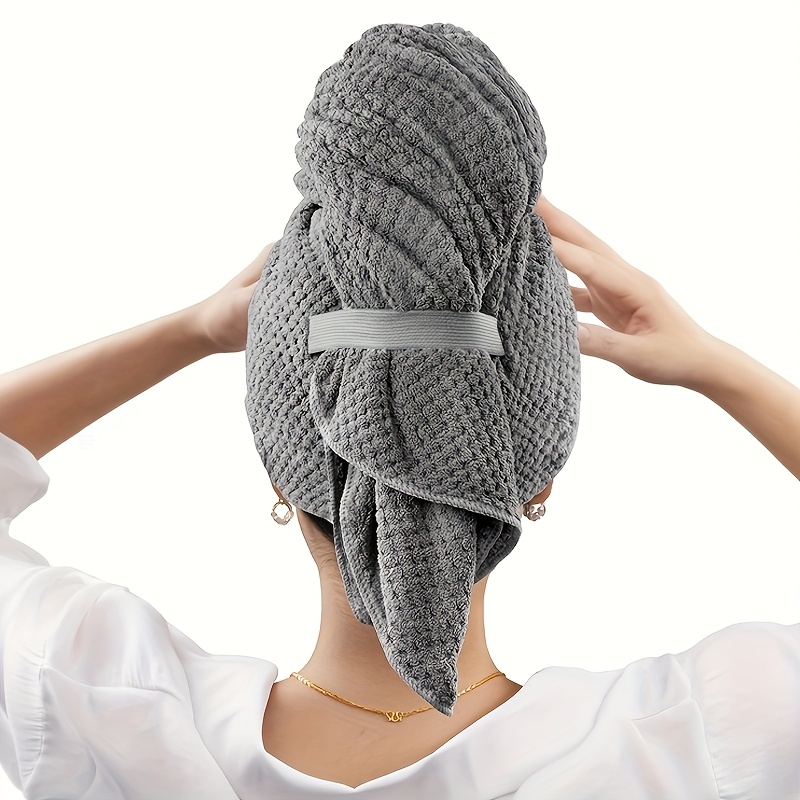 Microfiber Hair Towel Extra La - Hair Band Elastic ulasan dan harga