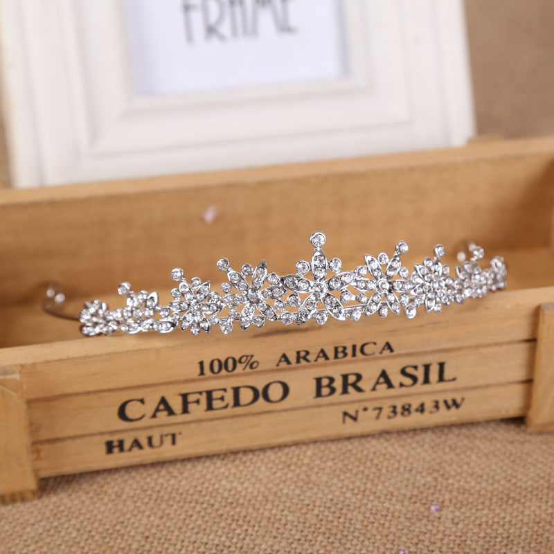 Crystal Wedding Bridal Tiara H - Women Knight Accessories ulasan dan harga