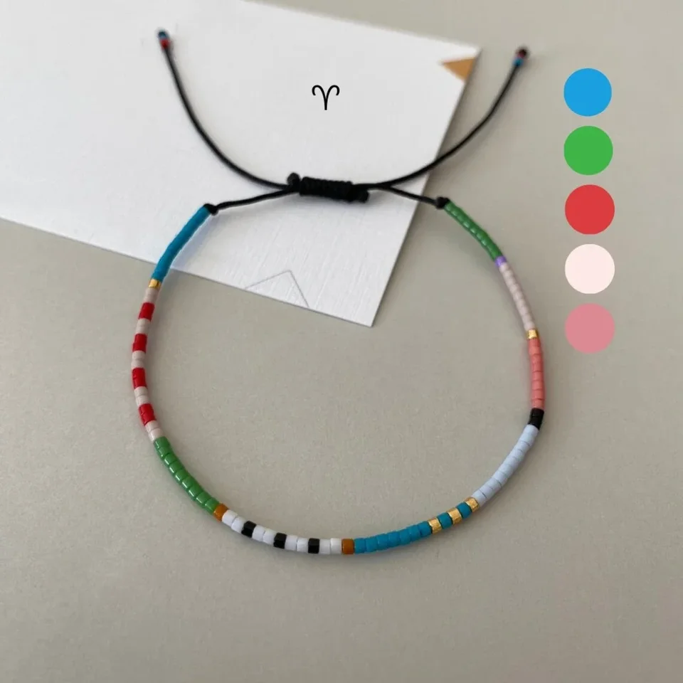 Colorful Y2k Beaded Bracelet f - Women'S Y2K Accessories ulasan dan harga