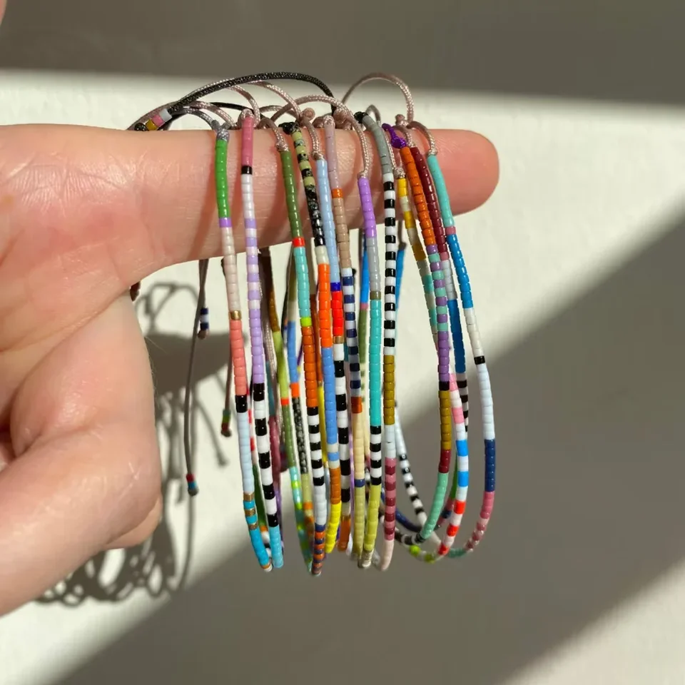 Colorful Y2k Beaded Bracelet f - Women'S Y2K Accessories ulasan dan harga