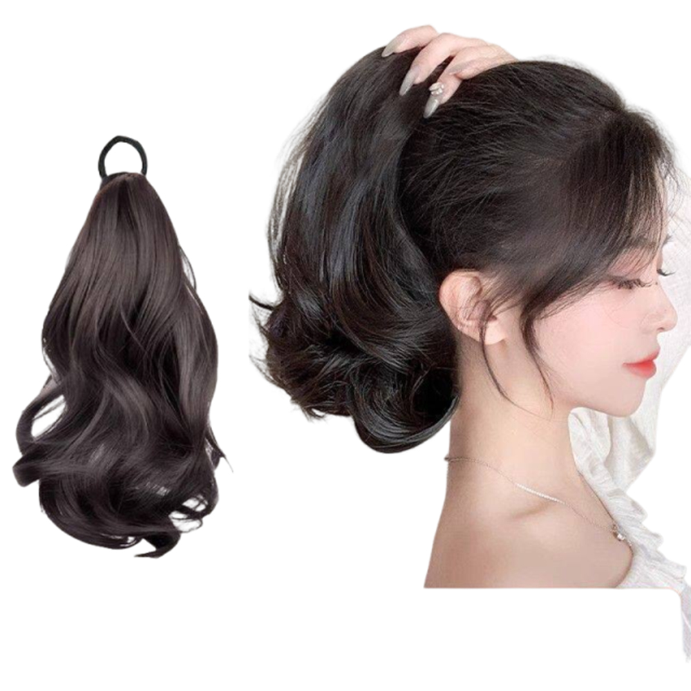 10 Inch Synthetic Pear Flower  - Hair Band Elastic ulasan dan harga