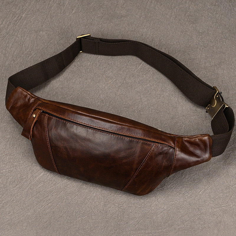 Men's Leather Chest Bags Cross - Women Electronic Accessories ulasan dan harga