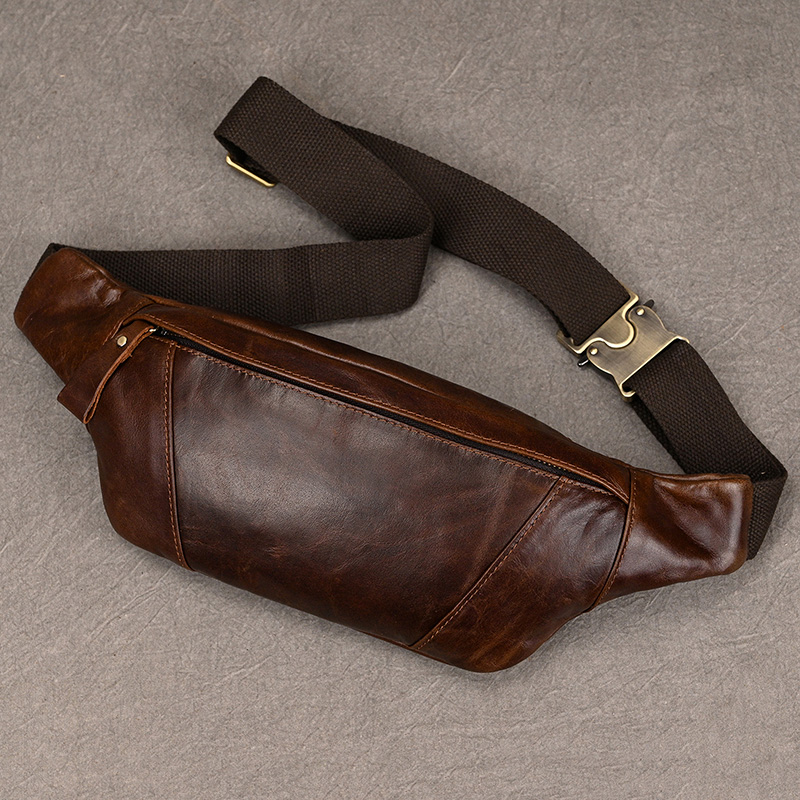 Men's Leather Chest Bags Cross - Women Electronic Accessories ulasan dan harga
