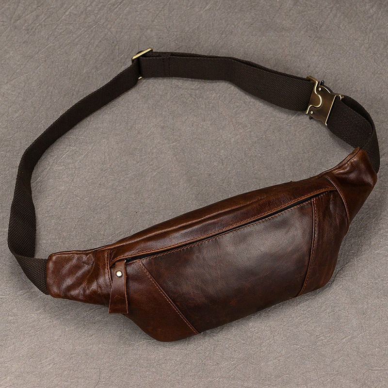 Men's Leather Chest Bags Cross - Women Electronic Accessories ulasan dan harga