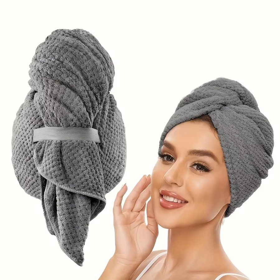 1pcs Grey extended dry hair to - Hair Band Elastic ulasan dan harga