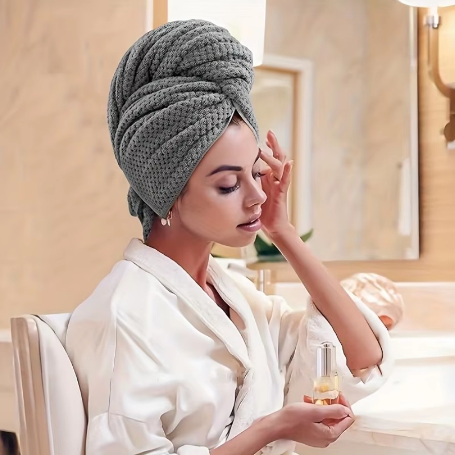 1pcs Grey extended dry hair to - Hair Band Elastic ulasan dan harga