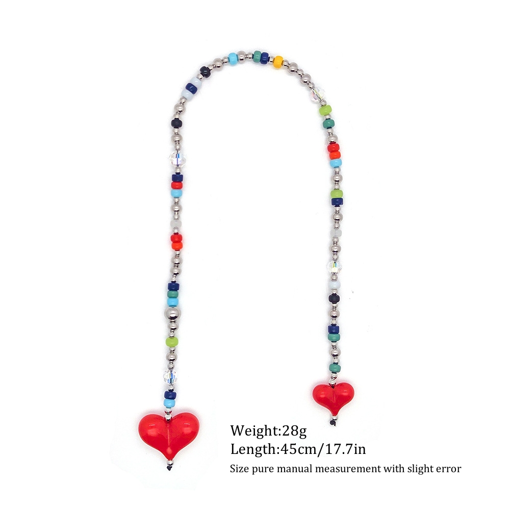 HERLOOK Heart Bag Charms for W - Women'S Y2K Accessories ulasan dan harga