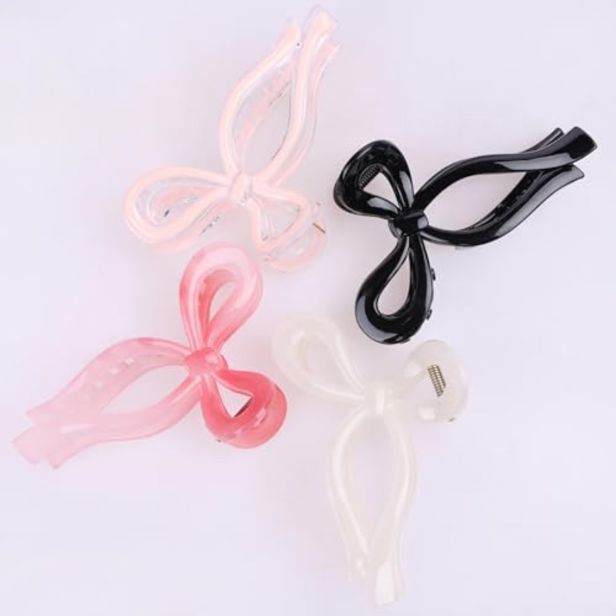 4 Pcs Bow Hair Clips Elegant H - Women'S Accessories Accessorize ulasan dan harga