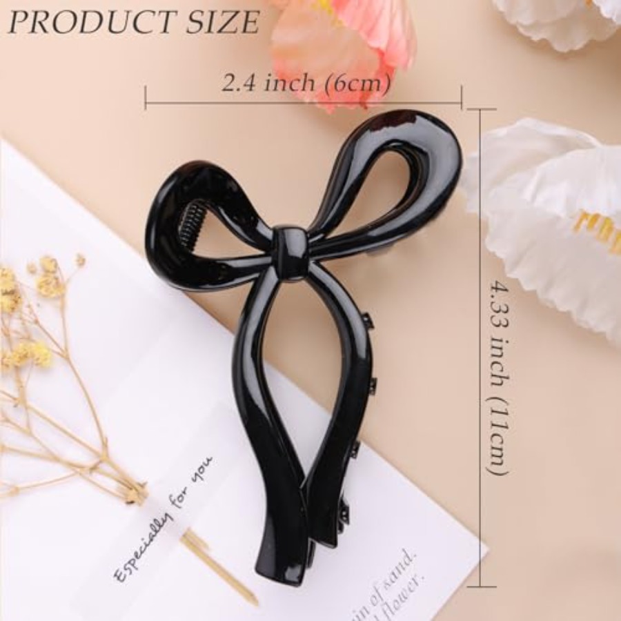 4 Pcs Bow Hair Clips Elegant H - Women'S Accessories Accessorize ulasan dan harga