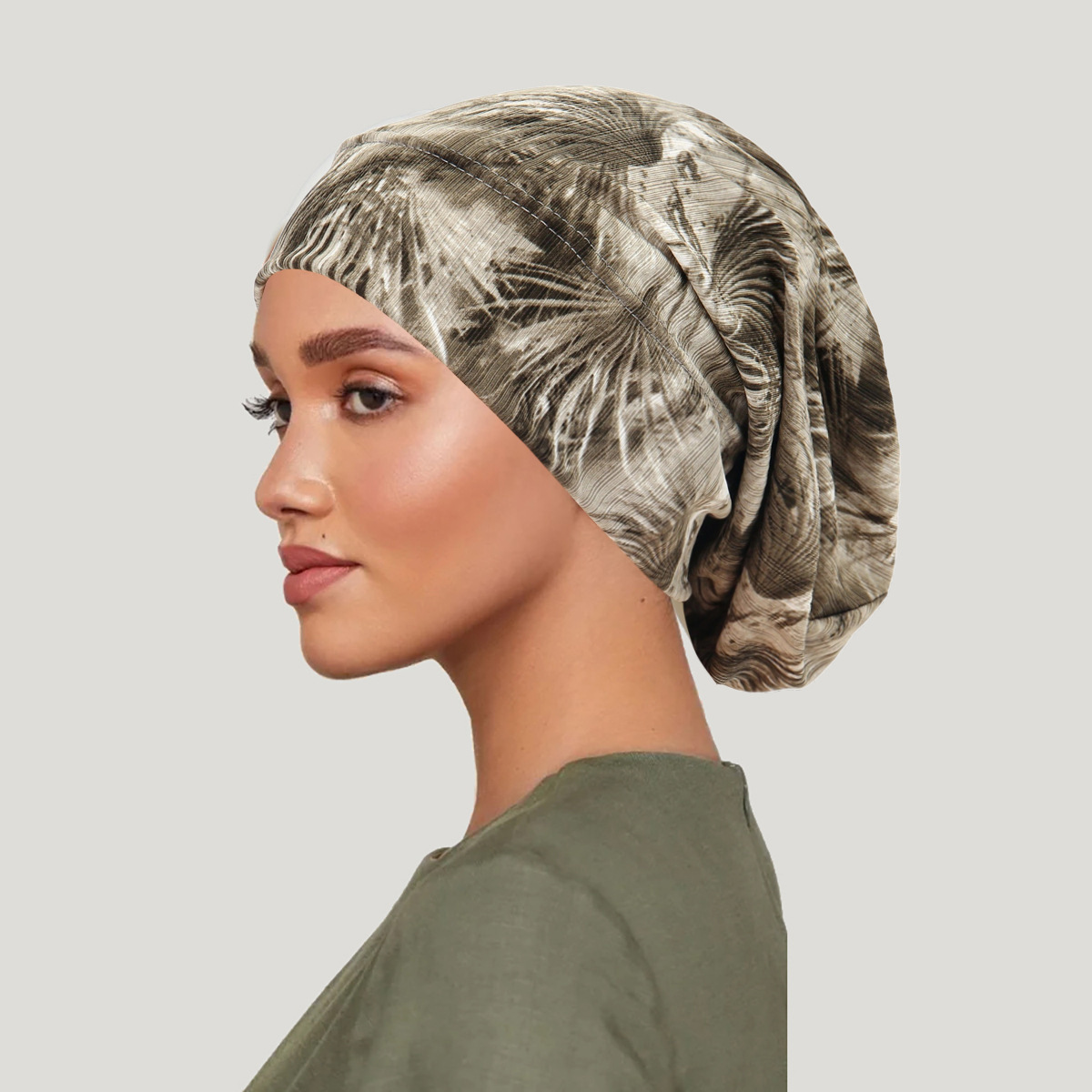 2026 New Tie-dye Hair Cover Ca - Women Knight Accessories ulasan dan harga