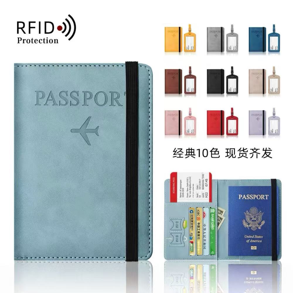 PU Leather Travel Passport Pur - Women Accessories Business ulasan dan harga