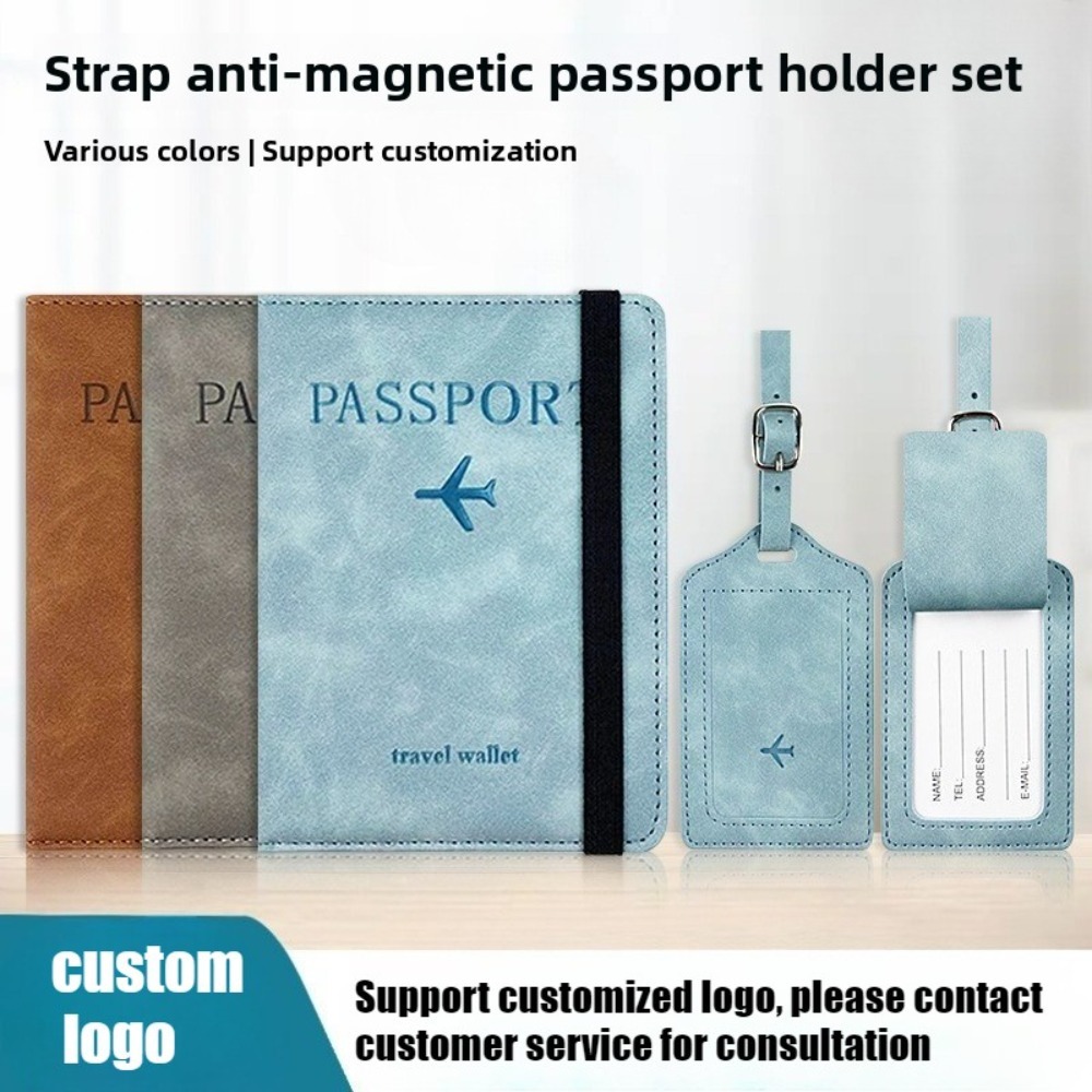 PU Leather Travel Passport Pur - Women Accessories Business ulasan dan harga