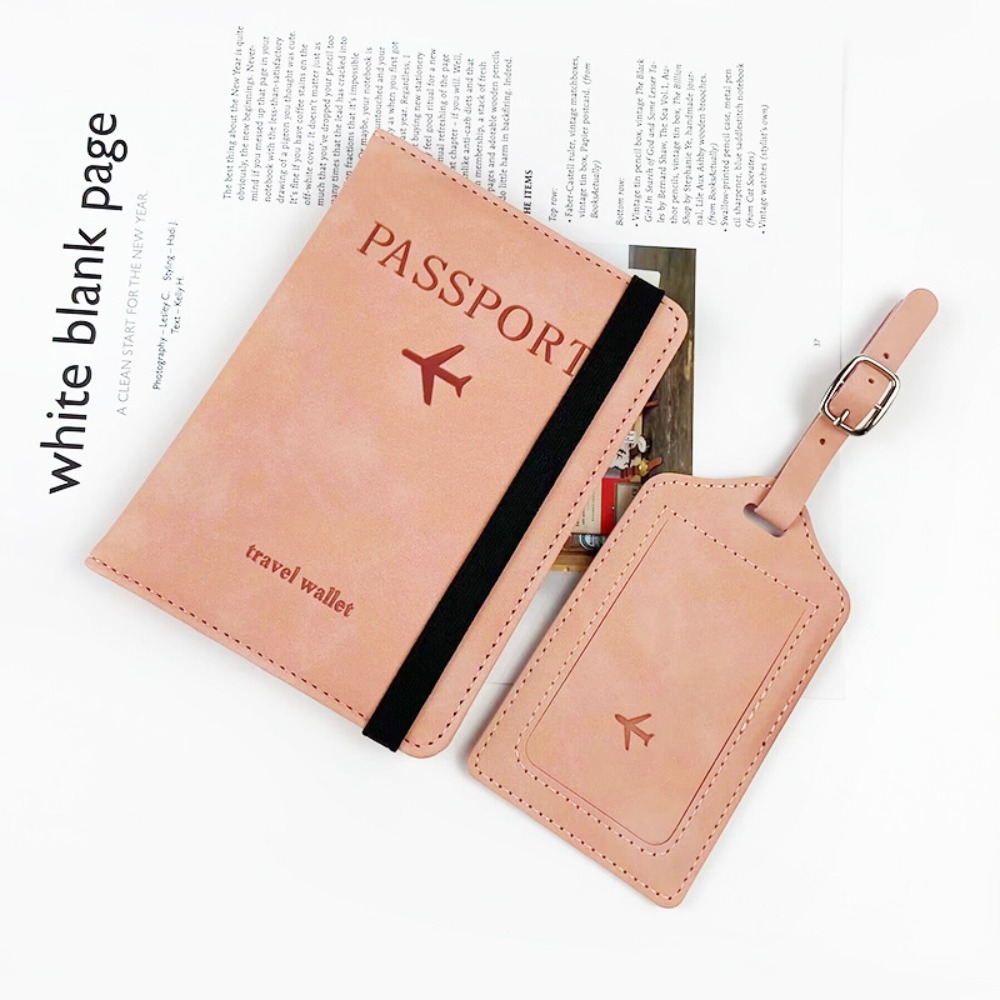 PU Leather Travel Passport Pur - Women Accessories Business ulasan dan harga