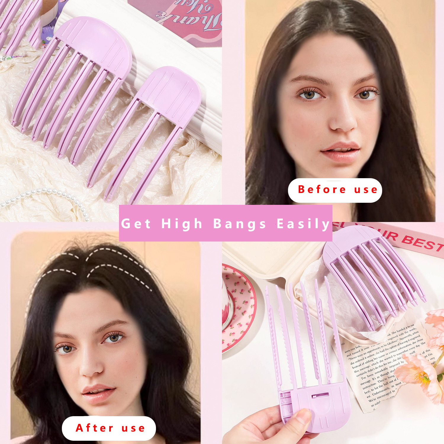Fluffy Root Volumizing Hair Cl - Women Accessories Wholesale China ulasan dan harga