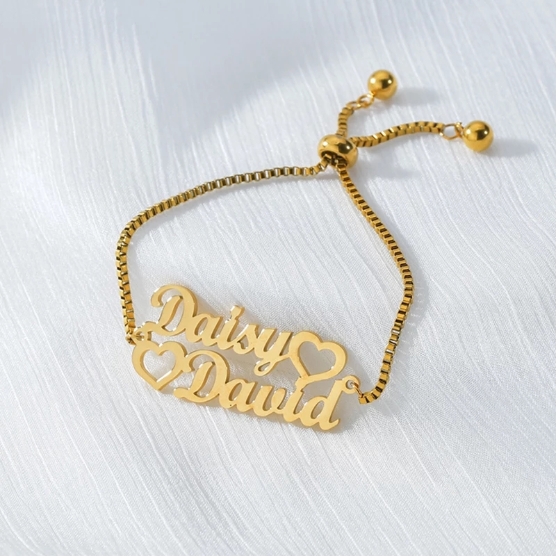 Atoztide Custom 1-2 Names Brac - Women Accessories Gift Box ulasan dan harga