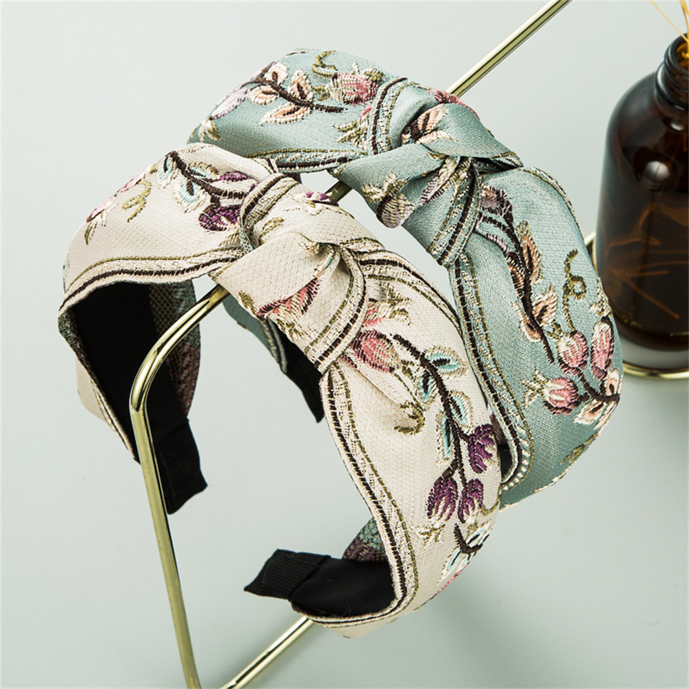 New Retro Knotted Headband For - Women Accessories Wholesale China ulasan dan harga