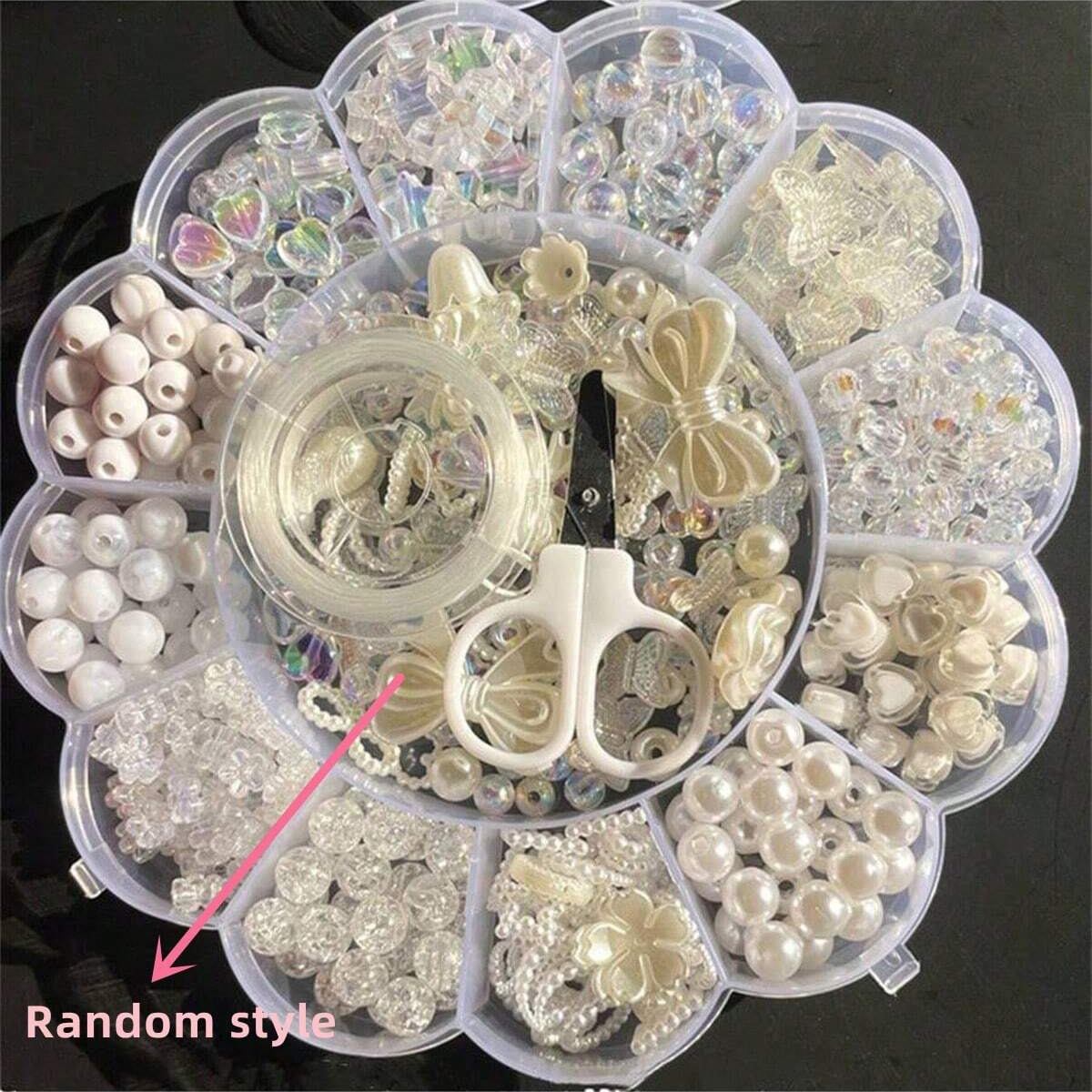 2Set/1Set 13 Grids Acrylic Flo - Women Accessories Gift Box ulasan dan harga