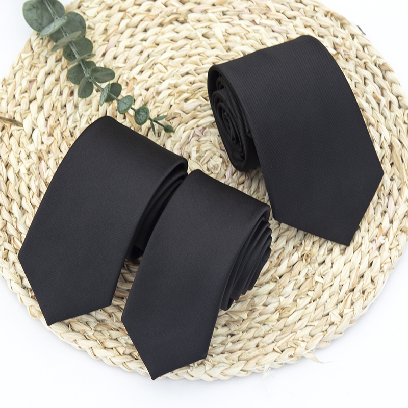 New Classic Black Ties for Men - Women Accessories Business ulasan dan harga