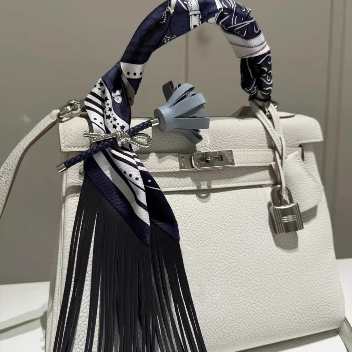 Faux Leather Fringe Tassel Sca - Women'S Accessories Handbags ulasan dan harga