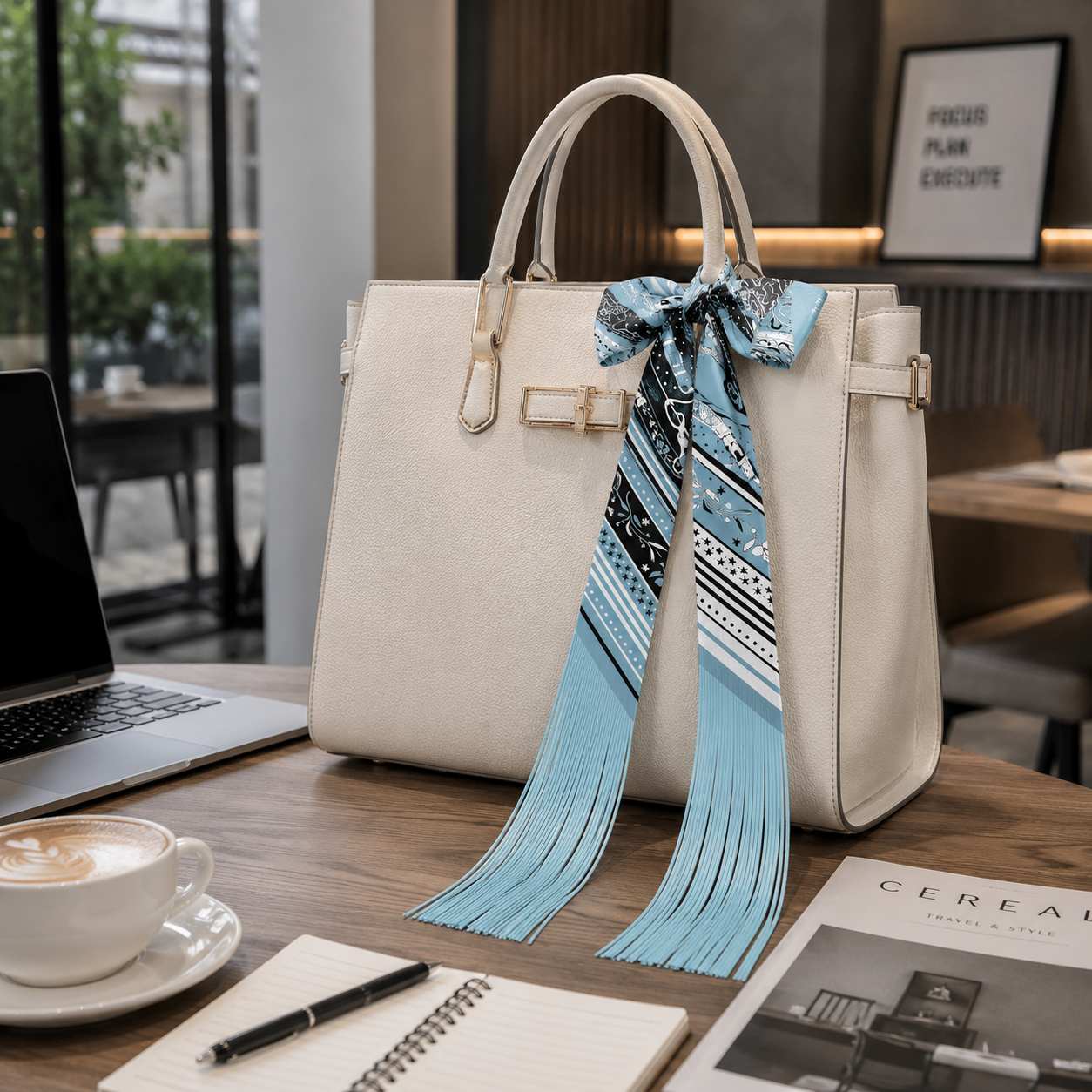Faux Leather Fringe Tassel Sca - Women'S Accessories Handbags ulasan dan harga