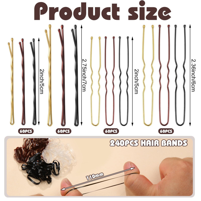 480Pcs Per Box Hair Styling Ac - Hair Band Elastic ulasan dan harga