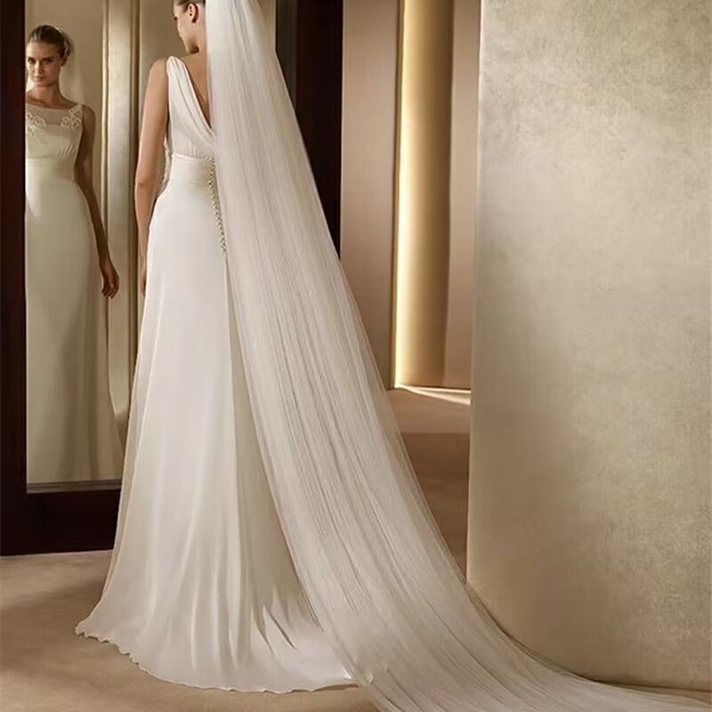 Real Image White Ivory Wedding - Women Accessories Images ulasan dan harga