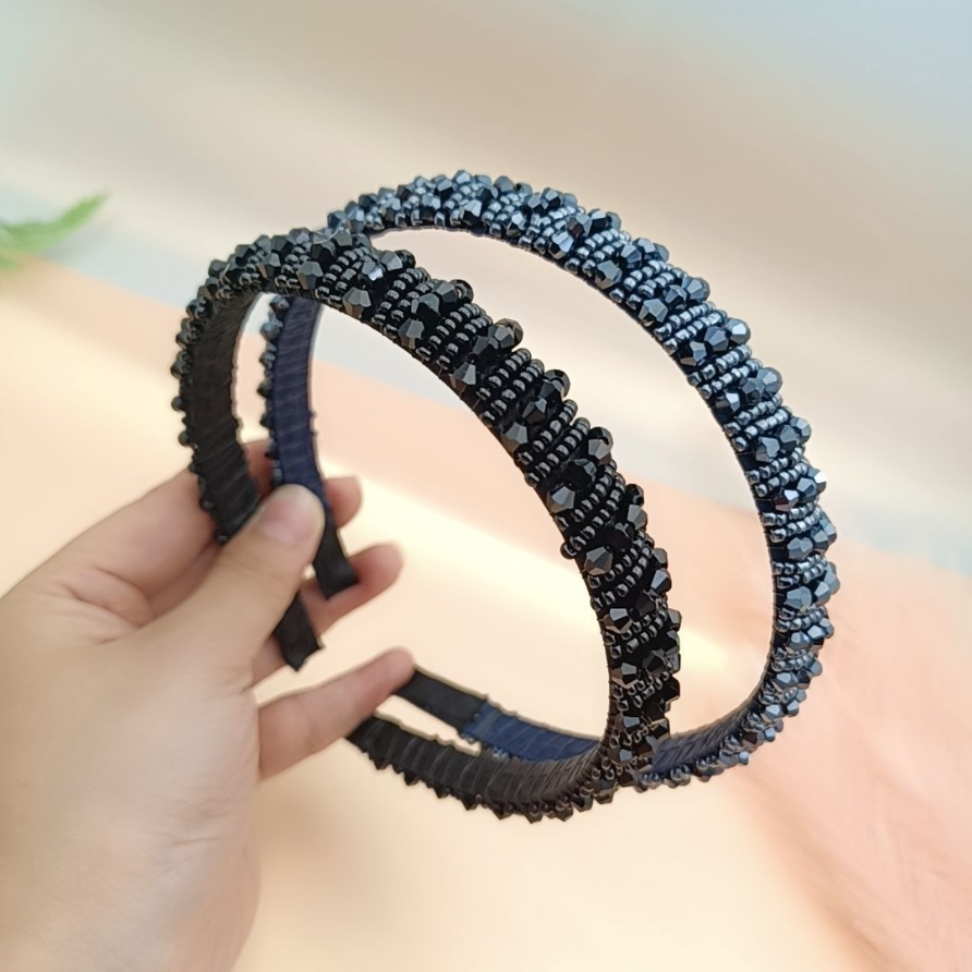 Korean Fashion Shiny Beaded He - Women Accessories Wholesale China ulasan dan harga