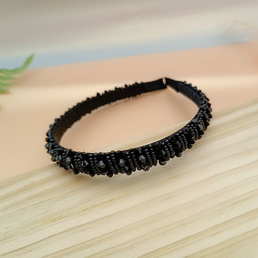 Korean Fashion Shiny Beaded He - Women Accessories Wholesale China ulasan dan harga