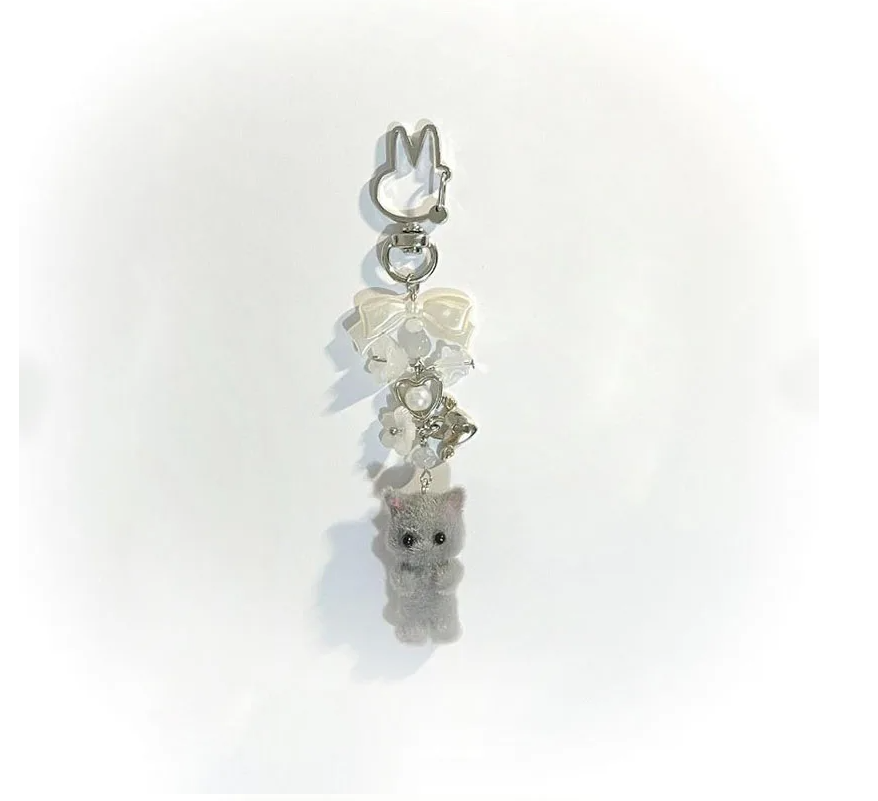 Handmade Calico Animal Phone C - Women'S Y2K Accessories ulasan dan harga