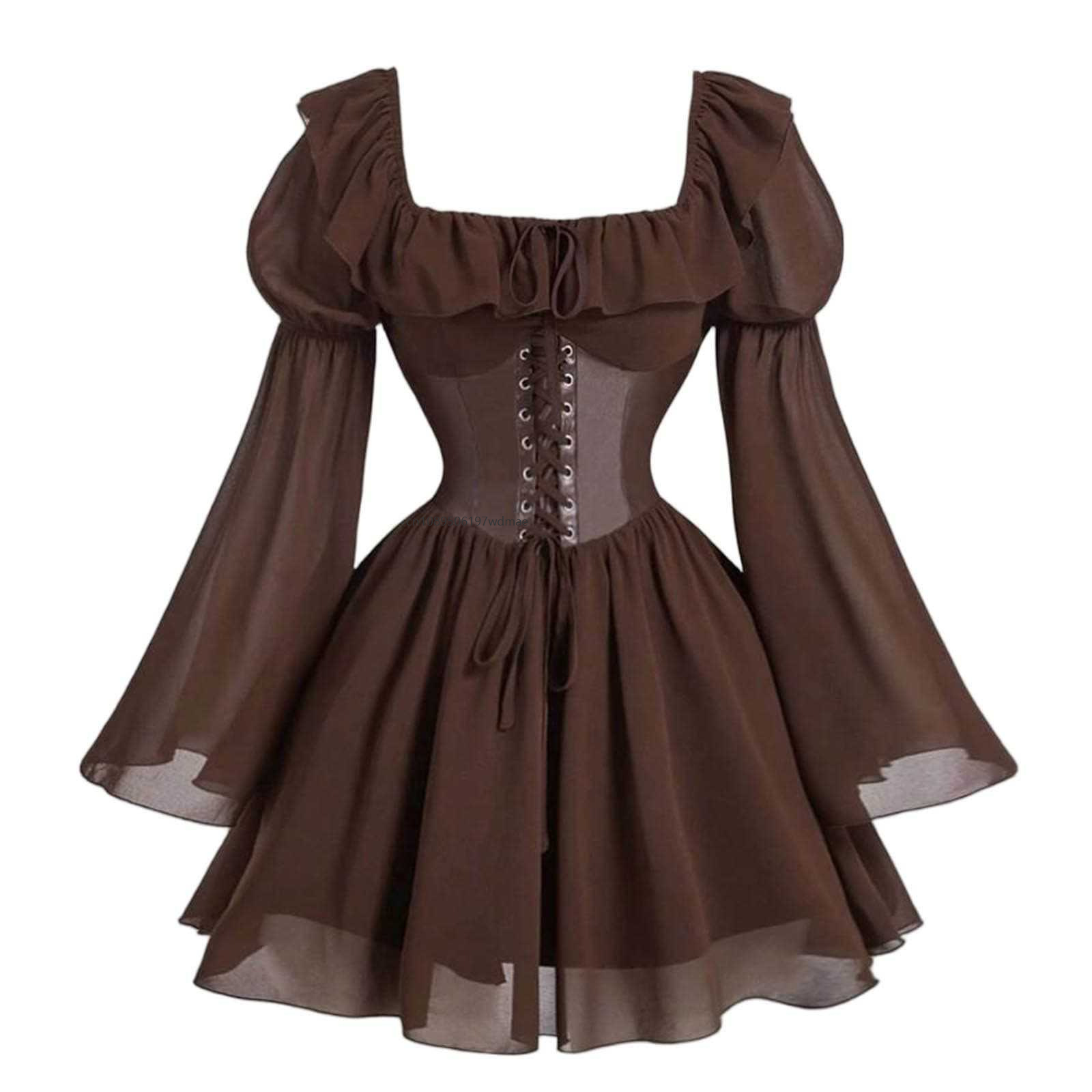 Renaissance Medieval Long Slee - Women'S Accessories Louis Vuitton ulasan dan harga