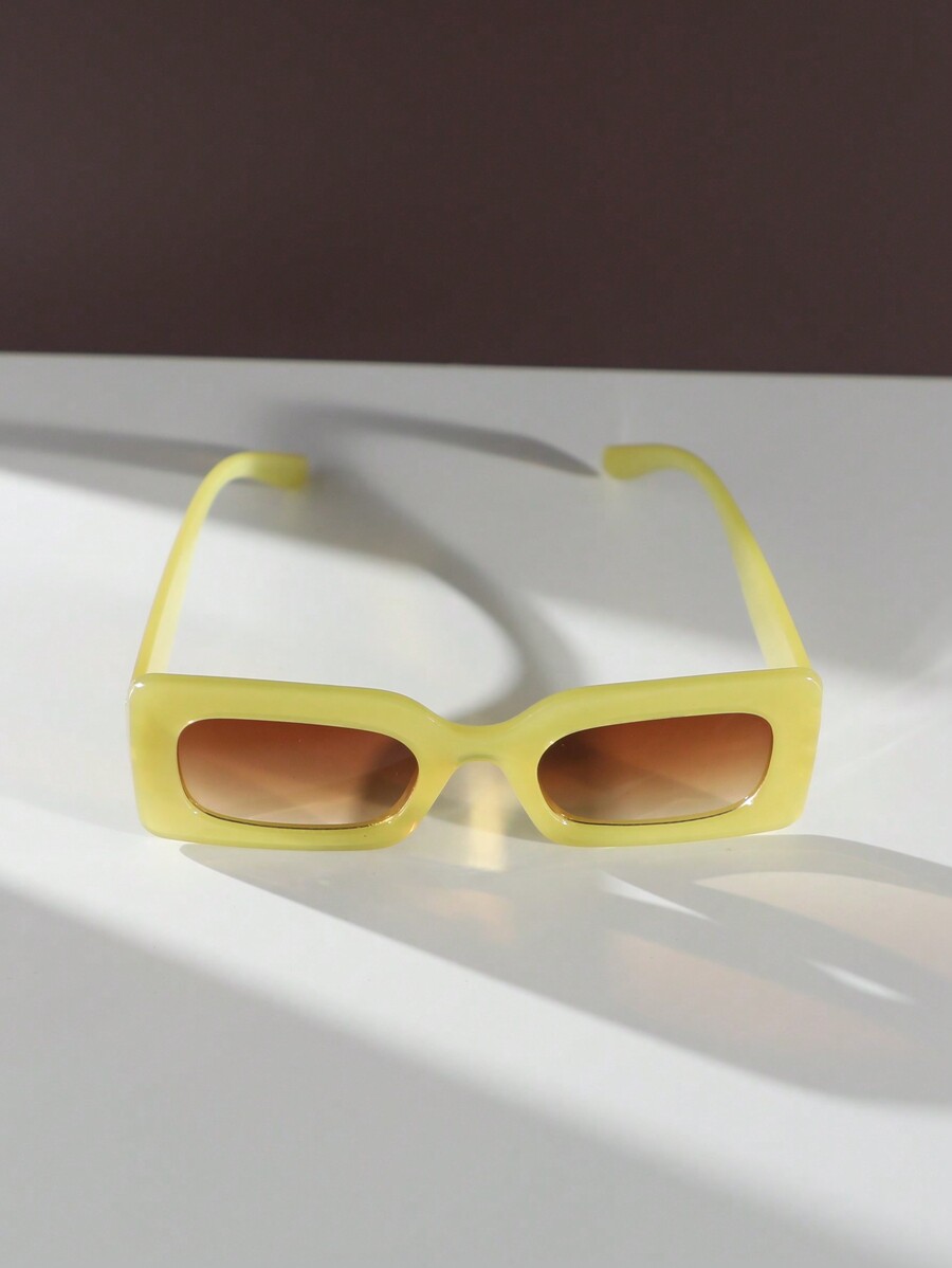 6pcs Square Fashion Sunglasses - Women'S Y2K Accessories ulasan dan harga
