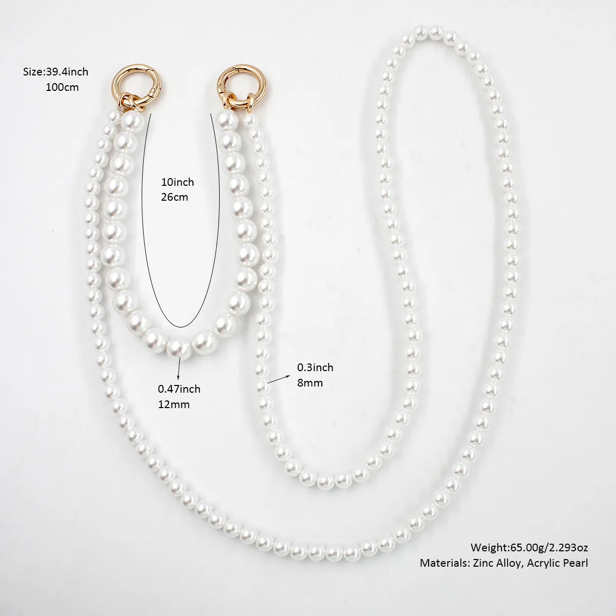 Pearl Chain for Bags Handbag H - Women'S Accessories Handbags ulasan dan harga