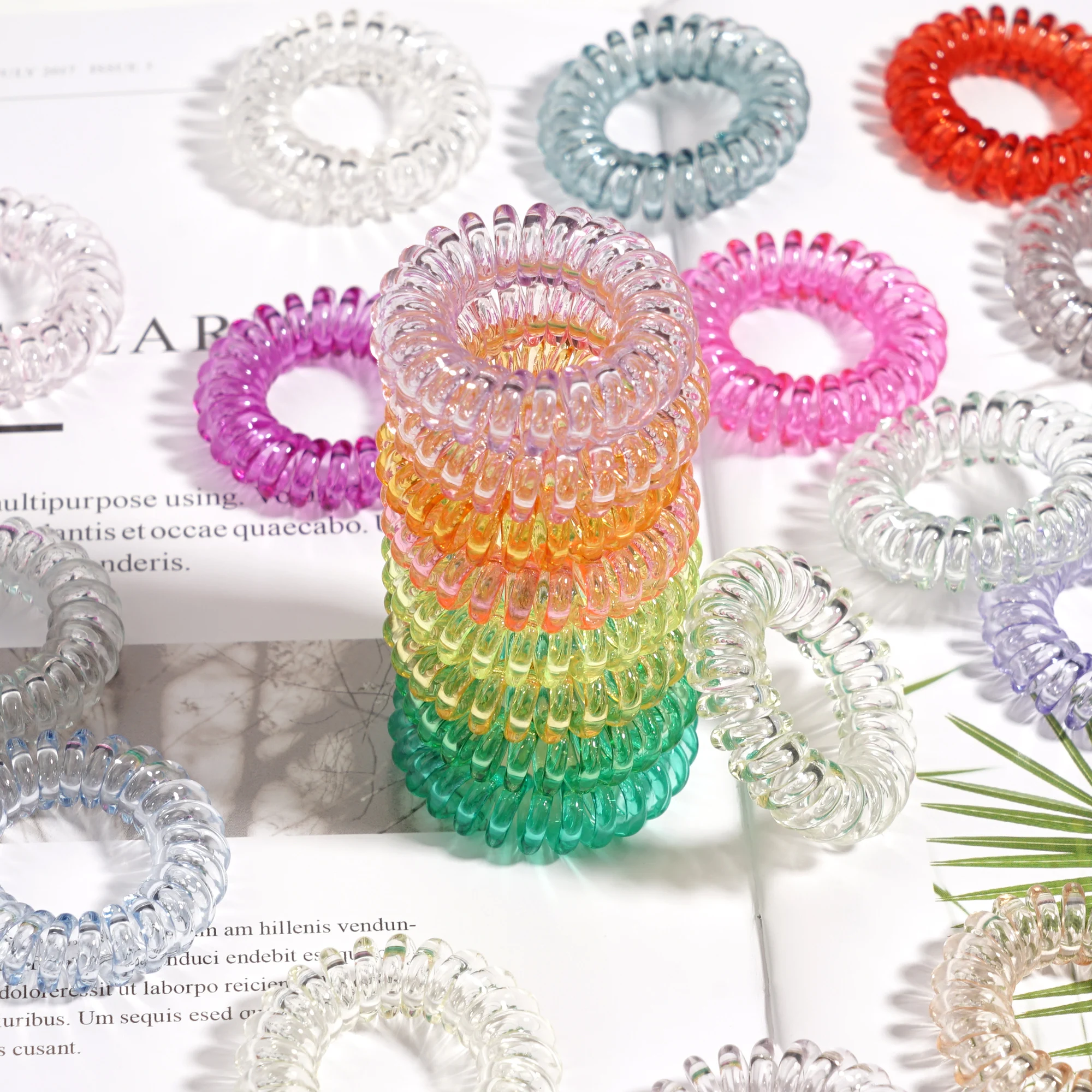 10/20/30Pcs Hair Ties Colorful - Women Accessories Wholesale China ulasan dan harga