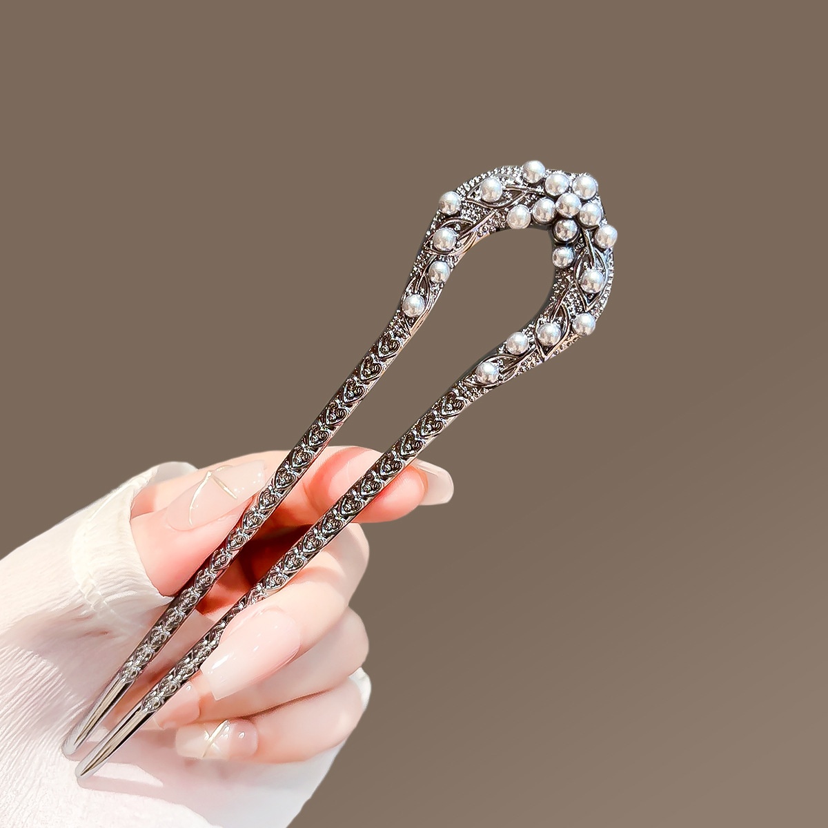 New Pearl U Shaped Hairpin For - Women Knight Accessories ulasan dan harga