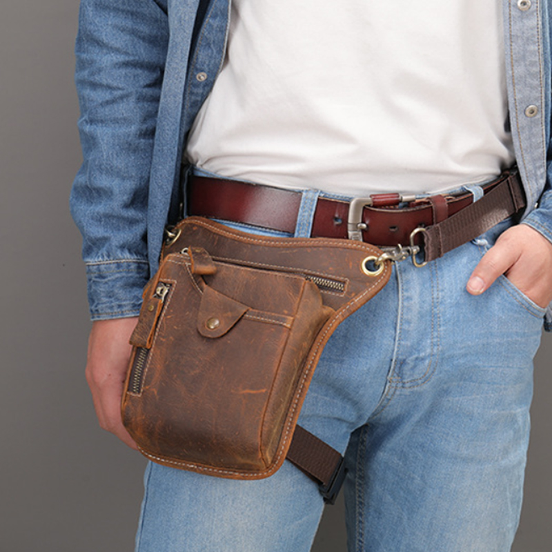 Vintage Men Waist Fanny Pack D - Women Electronic Accessories ulasan dan harga