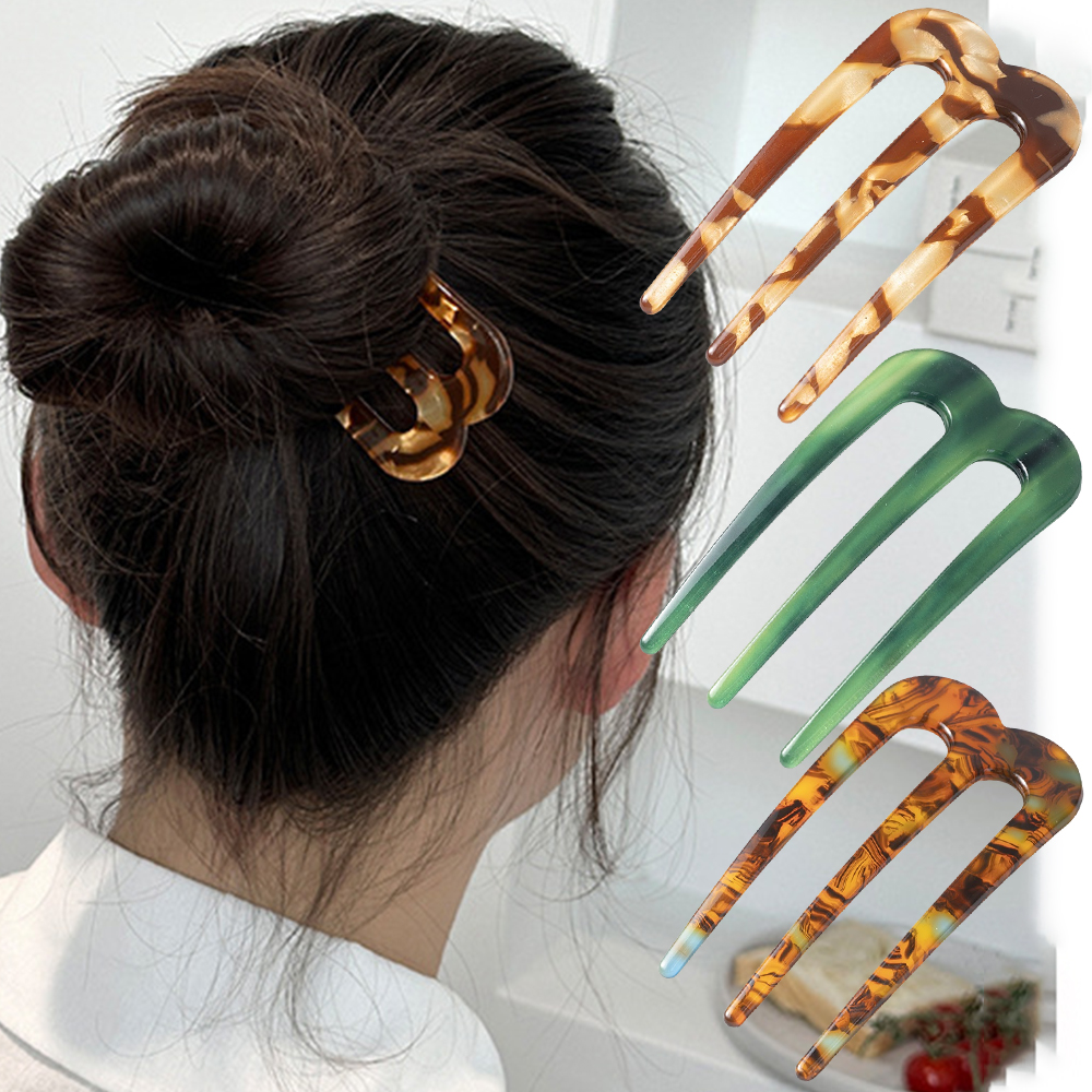 Acetic Acid Hair Forks Three T - Women Knight Accessories ulasan dan harga