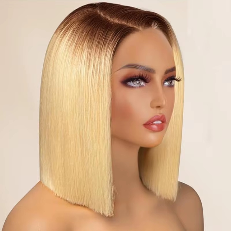 13×4 HD Lace Front Bob Wig 4/6 - Hair Band Elastic ulasan dan harga
