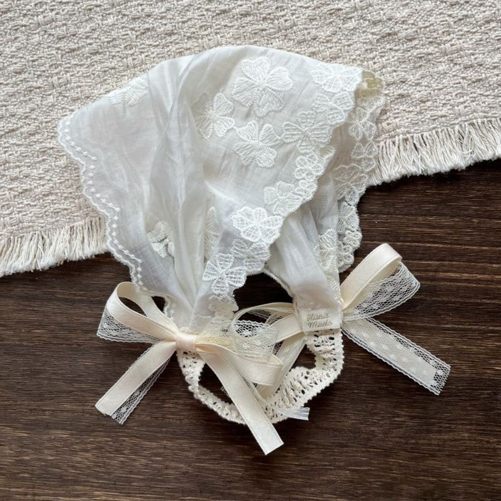 Cute Wide Hollow Lace Headband - Hair Band Elastic ulasan dan harga