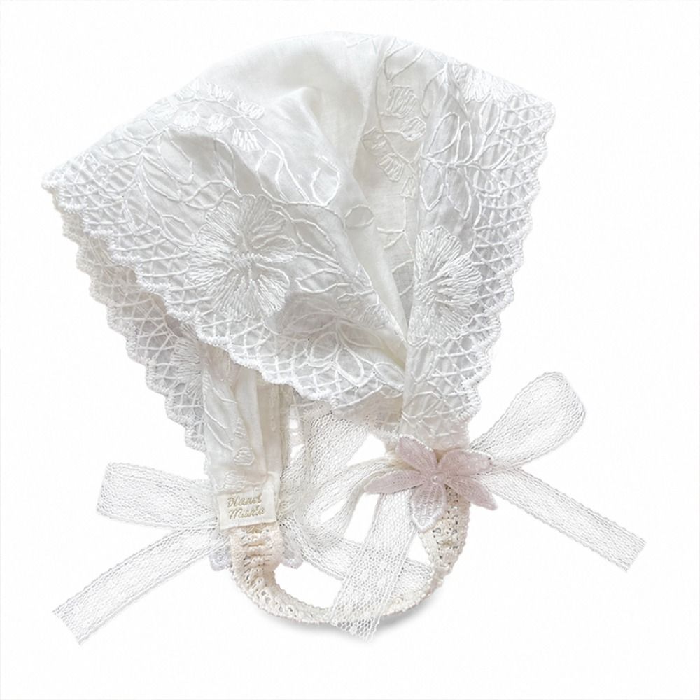 Cute Wide Hollow Lace Headband - Hair Band Elastic ulasan dan harga