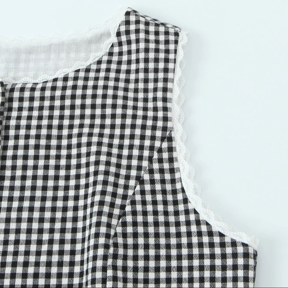 2025 Chic Black White Plaid Sp - Women Electronic Accessories ulasan dan harga